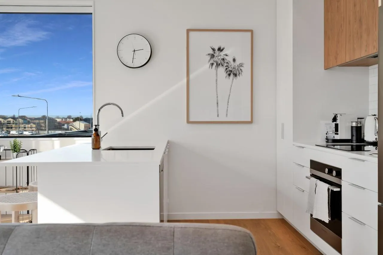 Top Floor Luxury City Central W Sunny Balcony Christchurch Nya Zeeland
